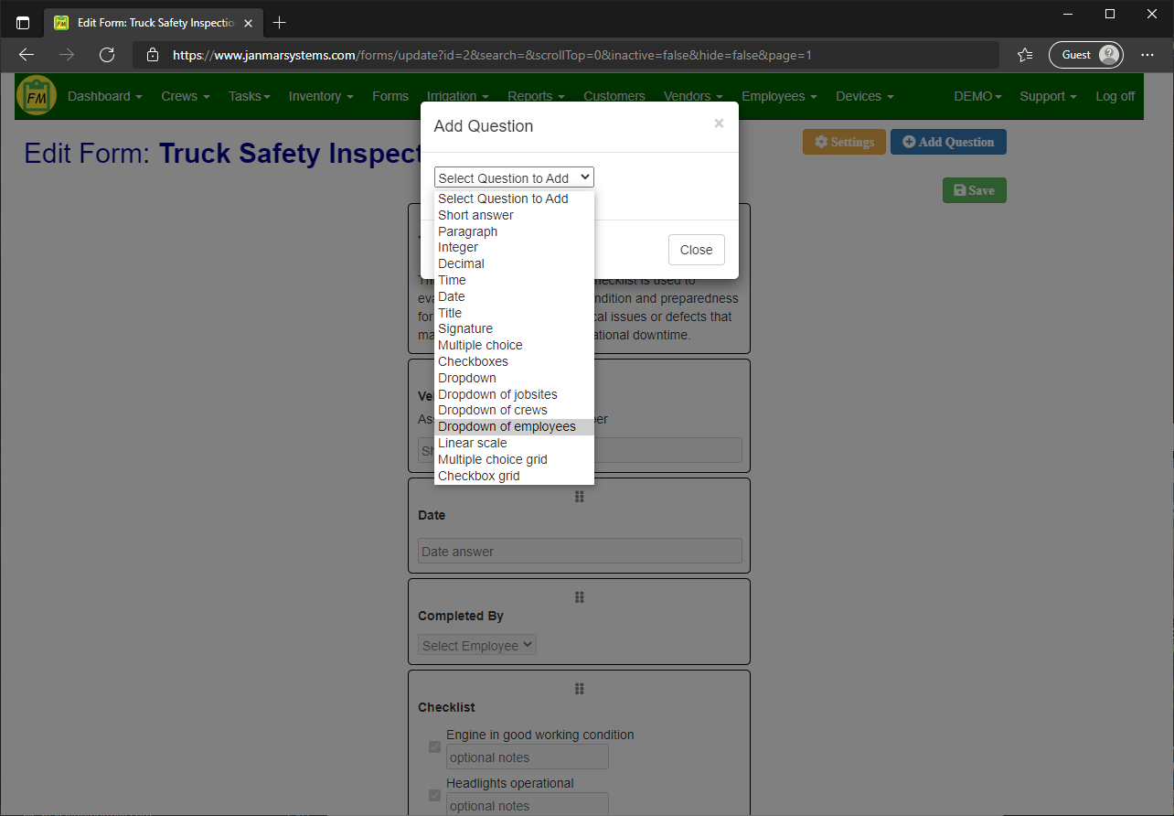 Create custom forms